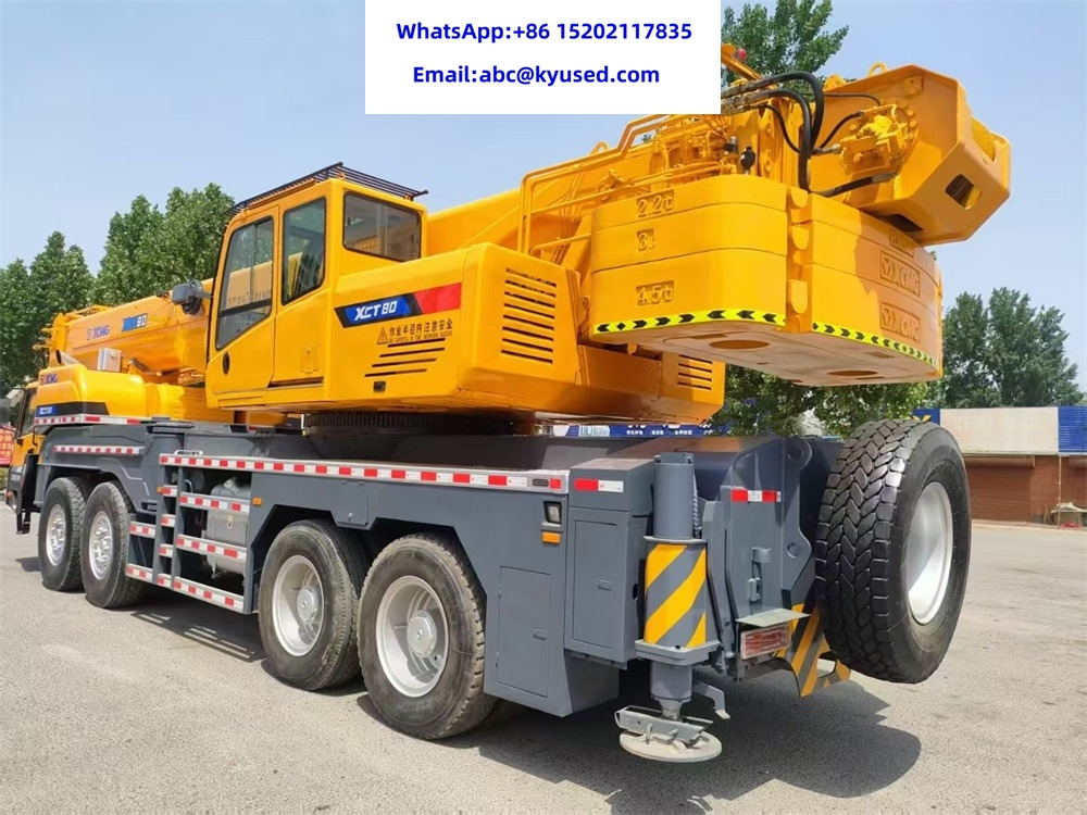 XCMG XCT80 - Mobile crane: picture 3 XCMG XCT80 - Mobile crane: picture 3