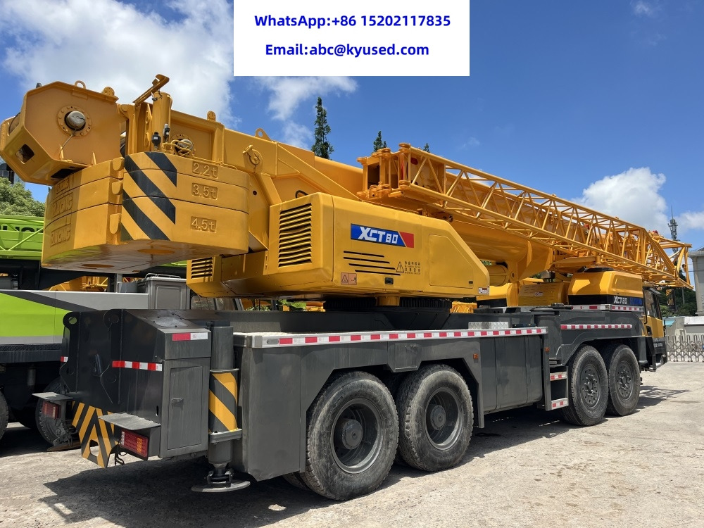 XCMG XCT80 XCT80L5 QY80K XCT85 XCT90 80TONS 85TON 90TON CRANE - Mobile crane: picture 4 XCMG XCT80 XCT80L5 QY80K XCT85 XCT90 80TONS 85TON 90TON CRANE - Mobile crane: picture 4
