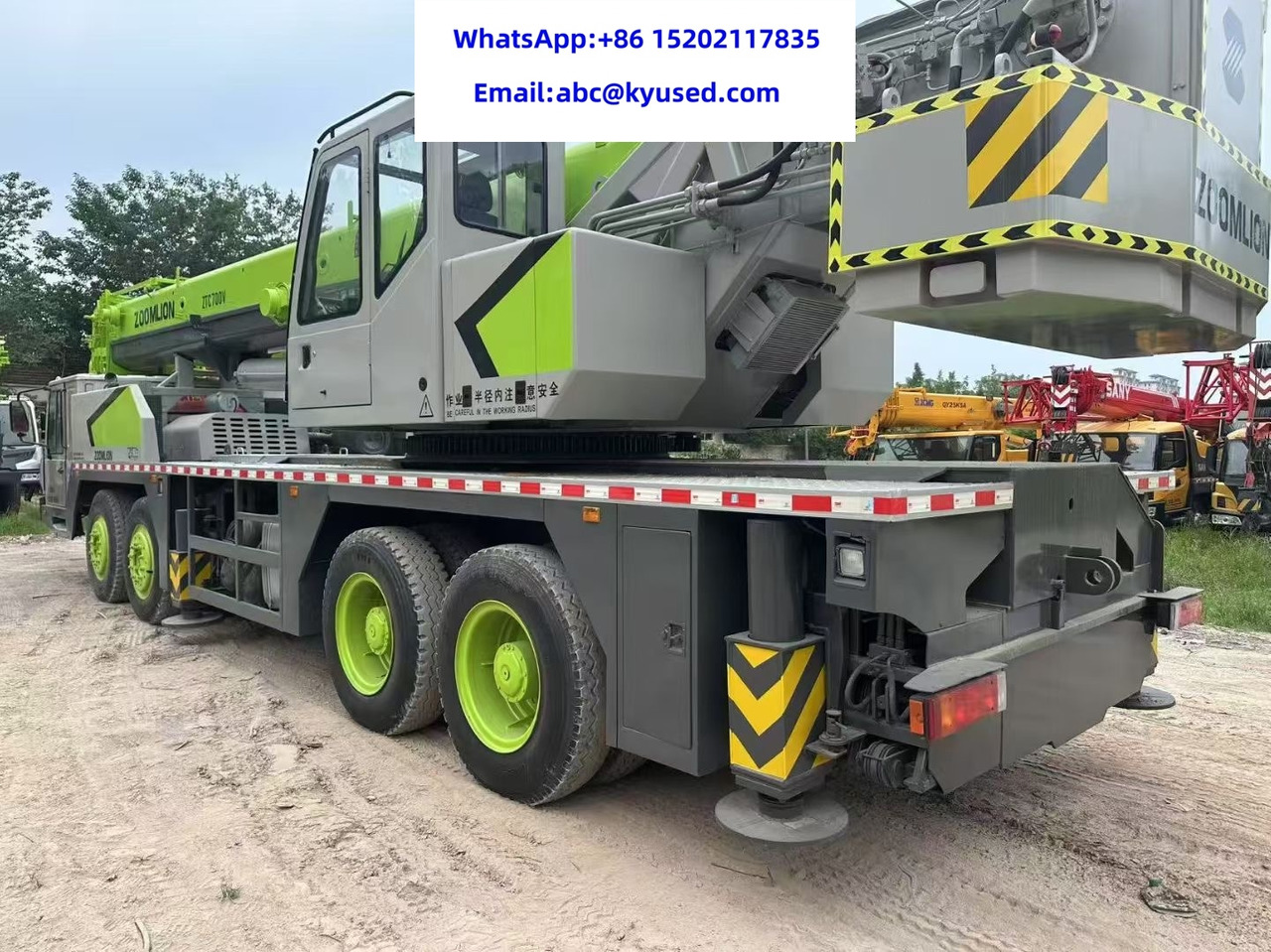 ZOOMLION QY70V ZTC700V QY80V ZTC800V 70TON 80TON CRANE - Mobile crane: picture 3 ZOOMLION QY70V ZTC700V QY80V ZTC800V 70TON 80TON CRANE - Mobile crane: picture 3