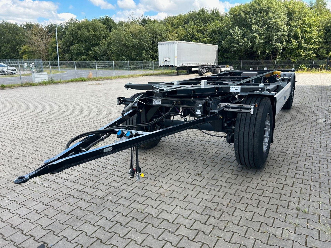 Krone AZW 18 eL3B9 22,5" BDF Box Carrier Neufahrzeug - Container transporter/ Swap body trailer: picture 5 Krone AZW 18 eL3B9 22,5" BDF Box Carrier Neufahrzeug - Container transporter/ Swap body trailer: picture 5
