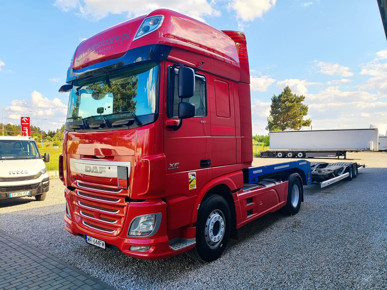 DAF XF 510 - Autotransporter truck: picture 1 DAF XF 510 - Autotransporter truck: picture 1