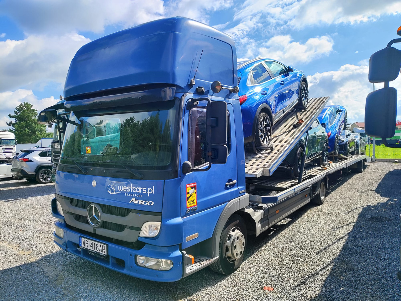 MERCEDES-BENZ ATEGO - Autotransporter truck: picture 4 MERCEDES-BENZ ATEGO - Autotransporter truck: picture 4