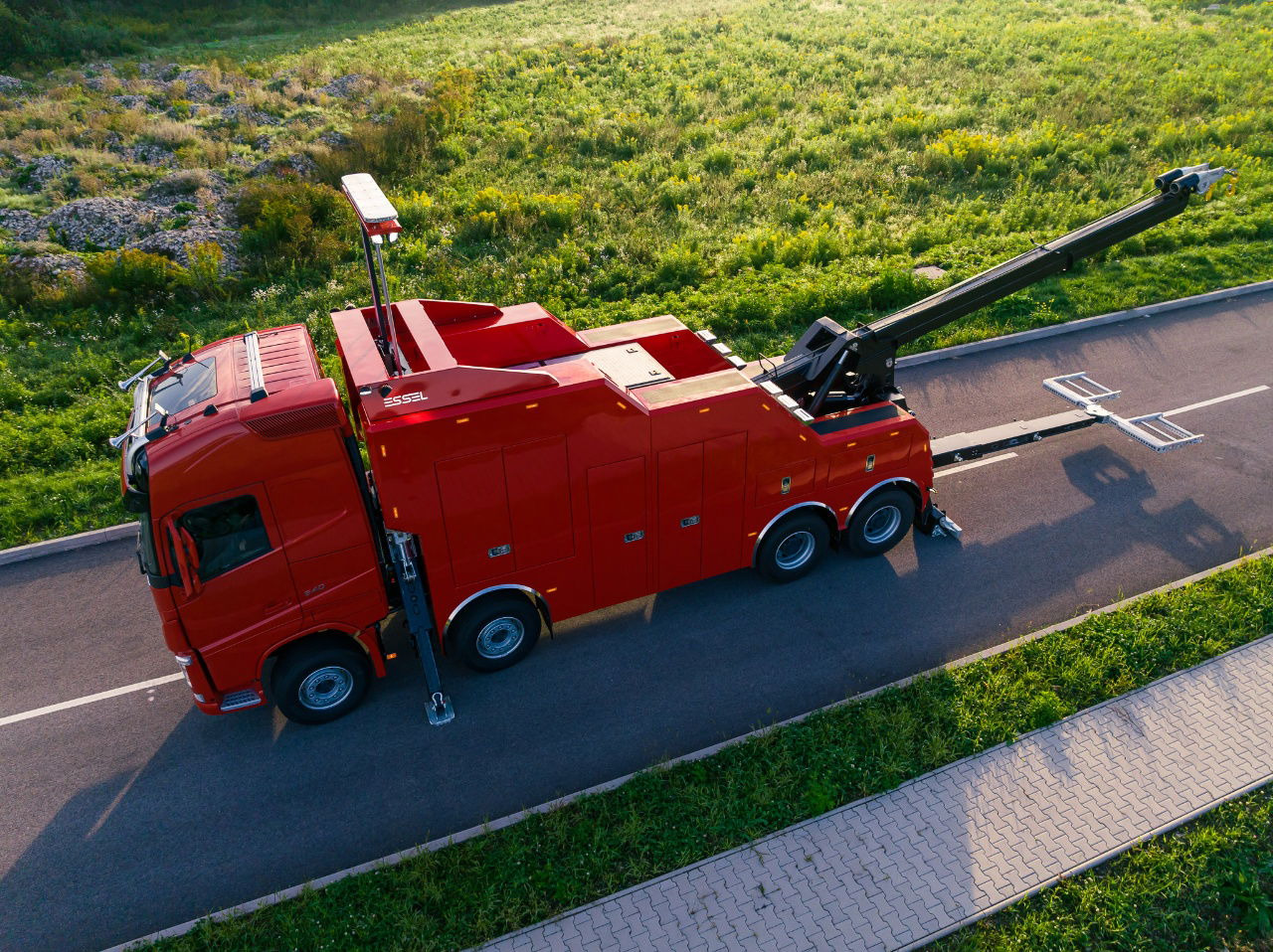 New Tow truck Volvo FH NEW ER4120 5 winches T-REX Volvo FH 540 8x4 WB6,0 White or RED: picture 6