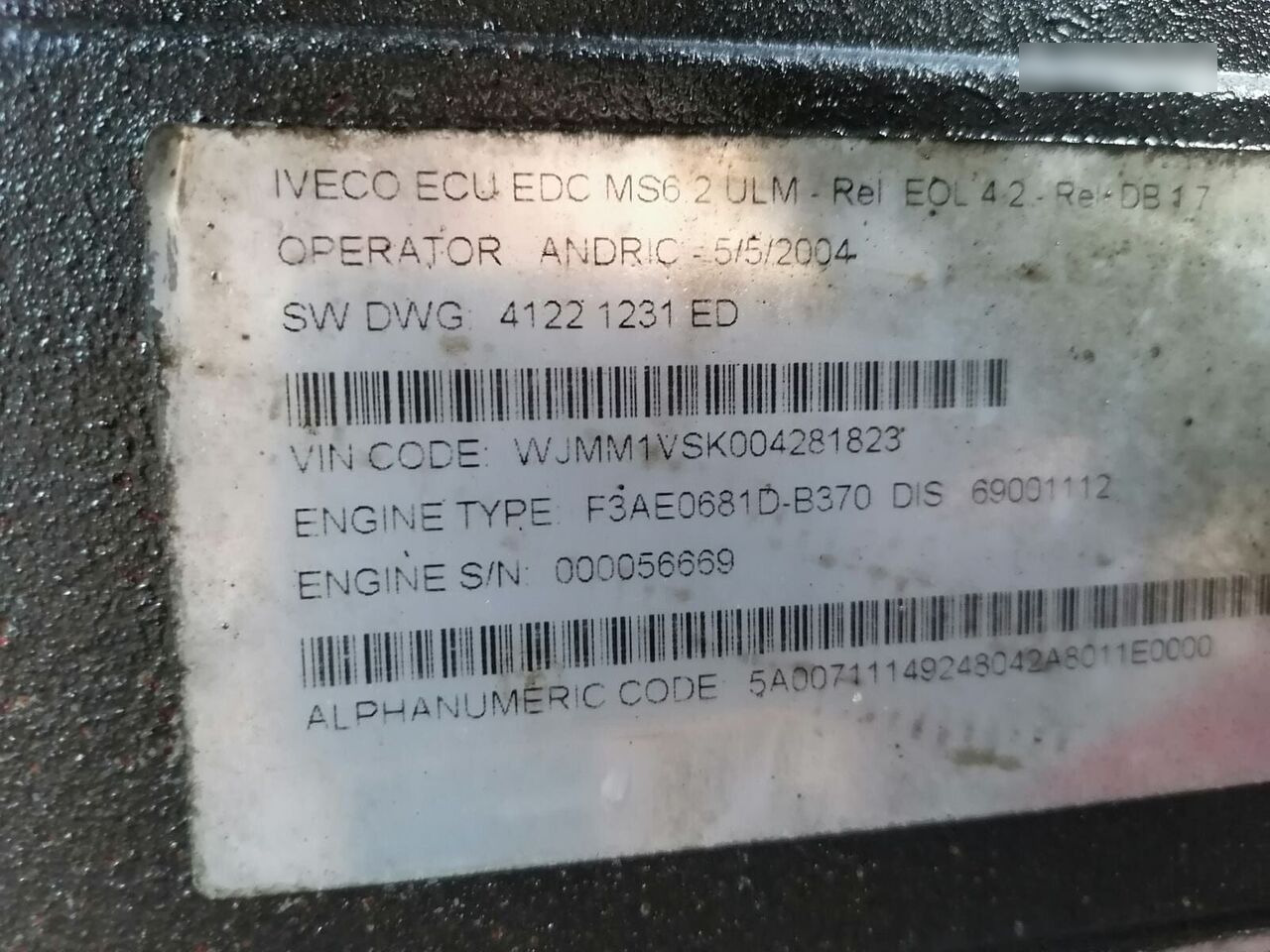 IVECO Cursor 10 F3AE0681D-B370 IVECO Stralis - Engine for Truck: picture 5 IVECO Cursor 10 F3AE0681D-B370 IVECO Stralis - Engine for Truck: picture 5