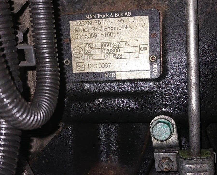 MAN D2676 LF51 MAN TGA, TGS, TGX - Engine for Truck: picture 2 MAN D2676 LF51 MAN TGA, TGS, TGX - Engine for Truck: picture 2