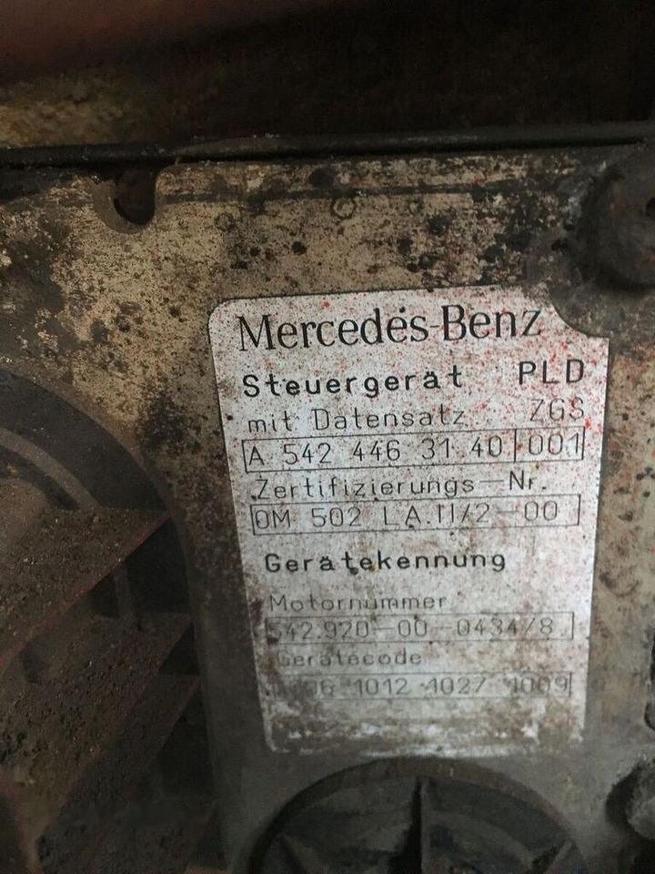 Mercedes-Benz OM502LA A542 Mercedes-Benz Actros truck - Engine for Truck: picture 5 Mercedes-Benz OM502LA A542 Mercedes-Benz Actros truck - Engine for Truck: picture 5