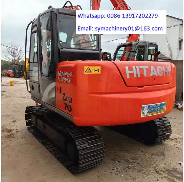 Hitachi ZX70 - Mini excavator: picture 2 Hitachi ZX70 - Mini excavator: picture 2