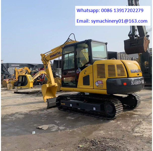 Komatsu PC60-8 - Mini excavator: picture 3 Komatsu PC60-8 - Mini excavator: picture 3