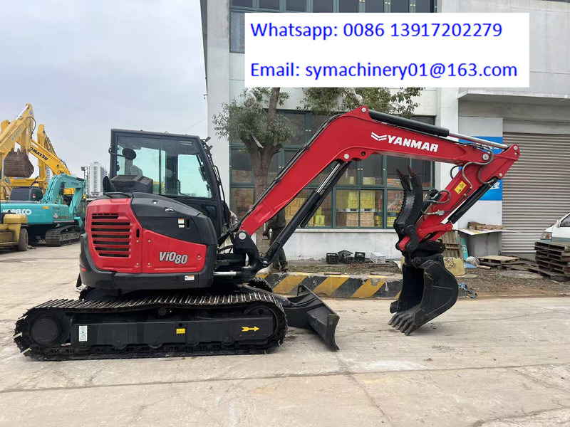 Yanmar Vio 80 - Crawler excavator: picture 2 Yanmar Vio 80 - Crawler excavator: picture 2