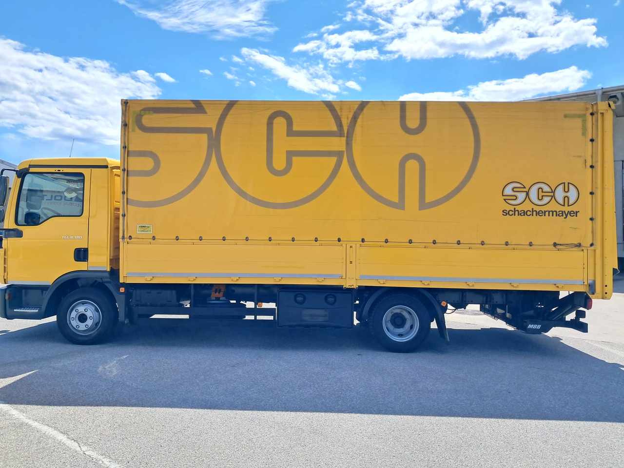 MAN MAN TGL 8.180 Pritsche + LBW | Klima | Tempomat | Schaltgetriebe - Dropside/ Flatbed truck: picture 5 MAN MAN TGL 8.180 Pritsche + LBW | Klima | Tempomat | Schaltgetriebe - Dropside/ Flatbed truck: picture 5