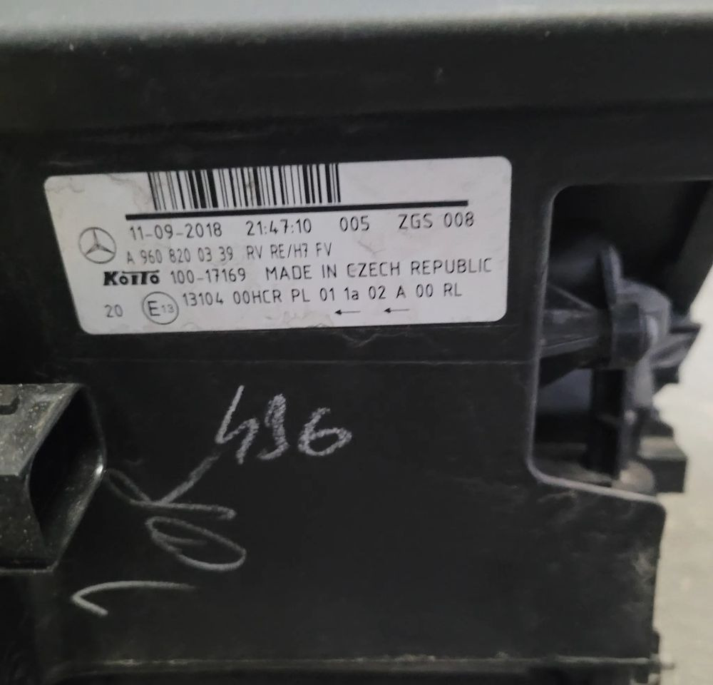 LAMPA MERCDESES ACTROS MP4 A9608200339 RH/LH CHWALIM116 - Lights/ Lighting for Truck: picture 4 LAMPA MERCDESES ACTROS MP4 A9608200339 RH/LH CHWALIM116 - Lights/ Lighting for Truck: picture 4
