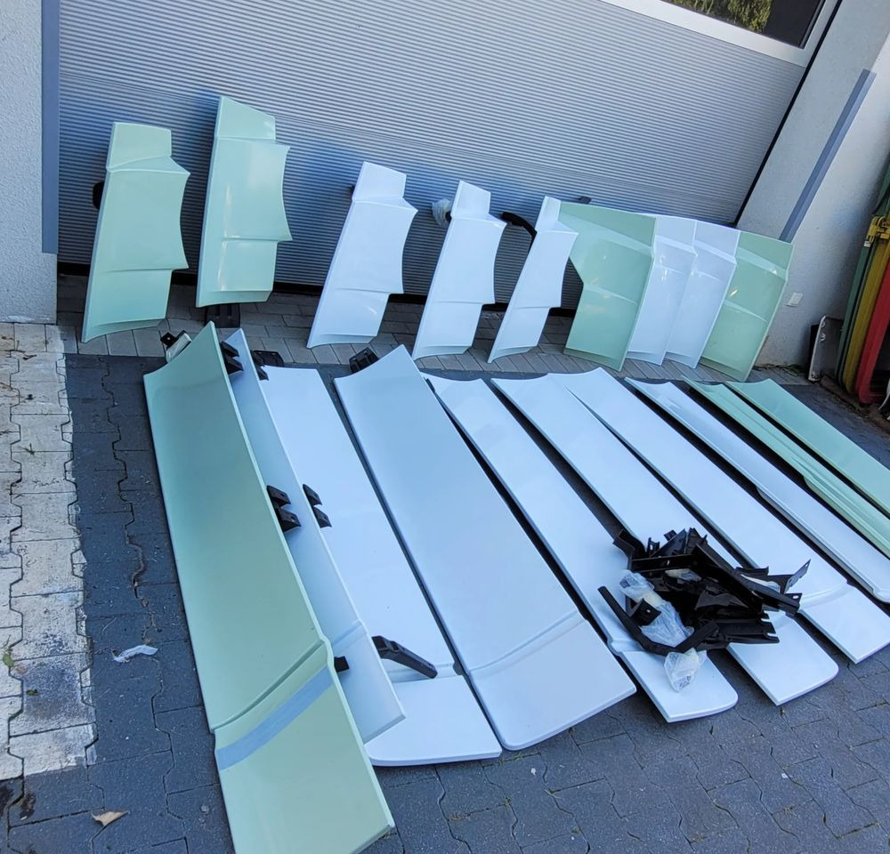 SPOJLER ZAKABINOWY MERCEDES ACTROS MP5 ORYGINAŁ A9637901644 A9607908065 CHWALIM116 - Aerodynamics/ Spoiler for Truck: picture 2 SPOJLER ZAKABINOWY MERCEDES ACTROS MP5 ORYGINAŁ A9637901644 A9607908065 CHWALIM116 - Aerodynamics/ Spoiler for Truck: picture 2