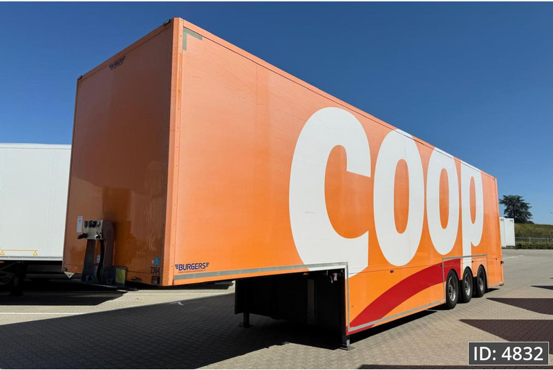 BURGERS Double-Deck / Steering axle / Tail lift - Closed box semi-trailer: picture 1 BURGERS Double-Deck / Steering axle / Tail lift - Closed box semi-trailer: picture 1