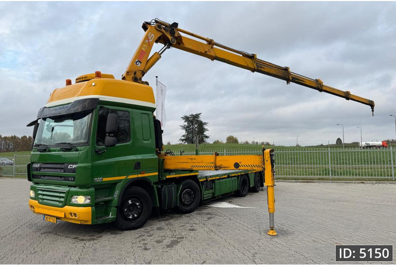 DAF CF 85.410 SC, Euro 5, 8x2 / Hiab 422 EP5 + Radio / 5x extendable - Crane truck: picture 1 DAF CF 85.410 SC, Euro 5, 8x2 / Hiab 422 EP5 + Radio / 5x extendable - Crane truck: picture 1