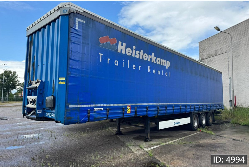 Krone SD / 5 Pieces / Sideboards / Drum brakes - Curtainsider semi-trailer: picture 2 Krone SD / 5 Pieces / Sideboards / Drum brakes - Curtainsider semi-trailer: picture 2