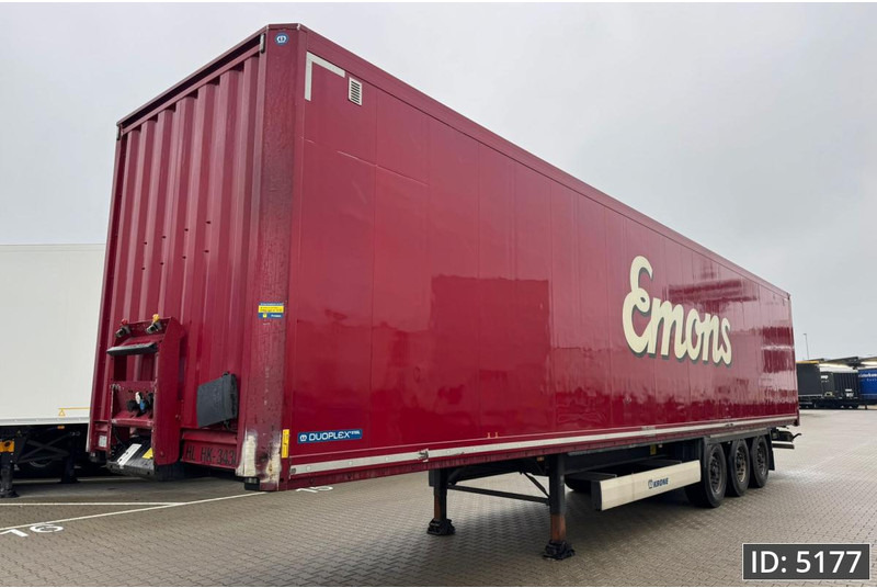 Krone SD / Disk brakes / Double stock - Closed box semi-trailer: picture 1 Krone SD / Disk brakes / Double stock - Closed box semi-trailer: picture 1