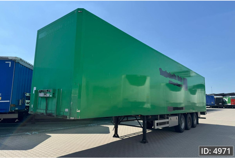 Van Eck PT-3 / BPW Drum / Roll up door - Closed box semi-trailer: picture 1 Van Eck PT-3 / BPW Drum / Roll up door - Closed box semi-trailer: picture 1