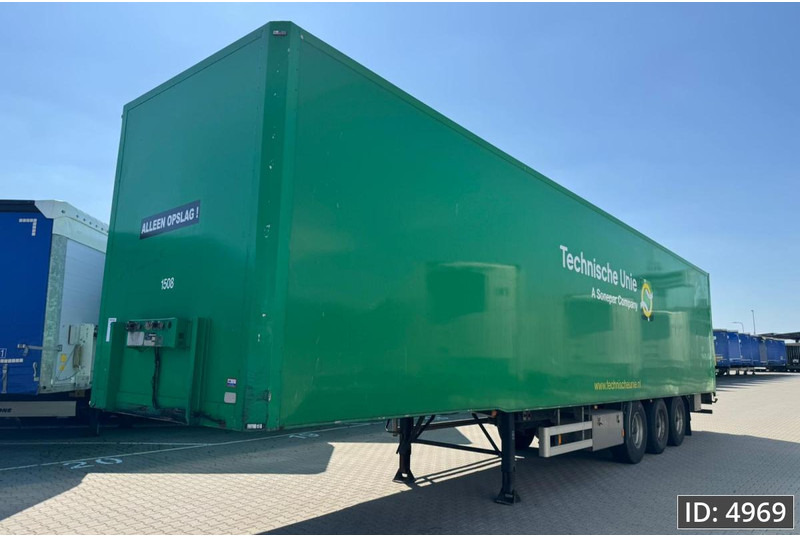 Van Eck PT-3 / BPW Drum / Roll up door - Closed box semi-trailer: picture 1 Van Eck PT-3 / BPW Drum / Roll up door - Closed box semi-trailer: picture 1
