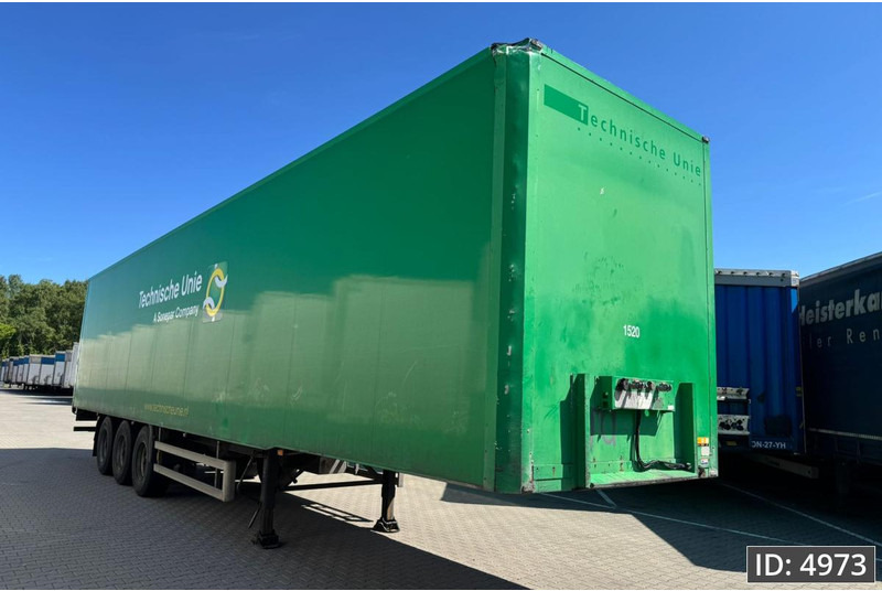Van Eck PT-3 / BPW Drum / Roll up door - Closed box semi-trailer: picture 4 Van Eck PT-3 / BPW Drum / Roll up door - Closed box semi-trailer: picture 4