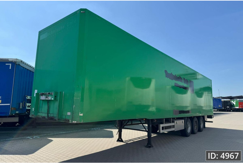 Van Eck PT-3 / BPW Drum / Roll up door - Closed box semi-trailer: picture 1 Van Eck PT-3 / BPW Drum / Roll up door - Closed box semi-trailer: picture 1