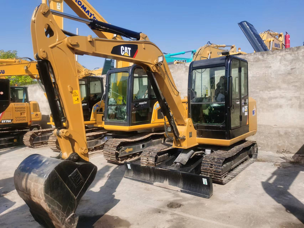 CATERPILLAR 306E - Crawler excavator: picture 1 CATERPILLAR 306E - Crawler excavator: picture 1