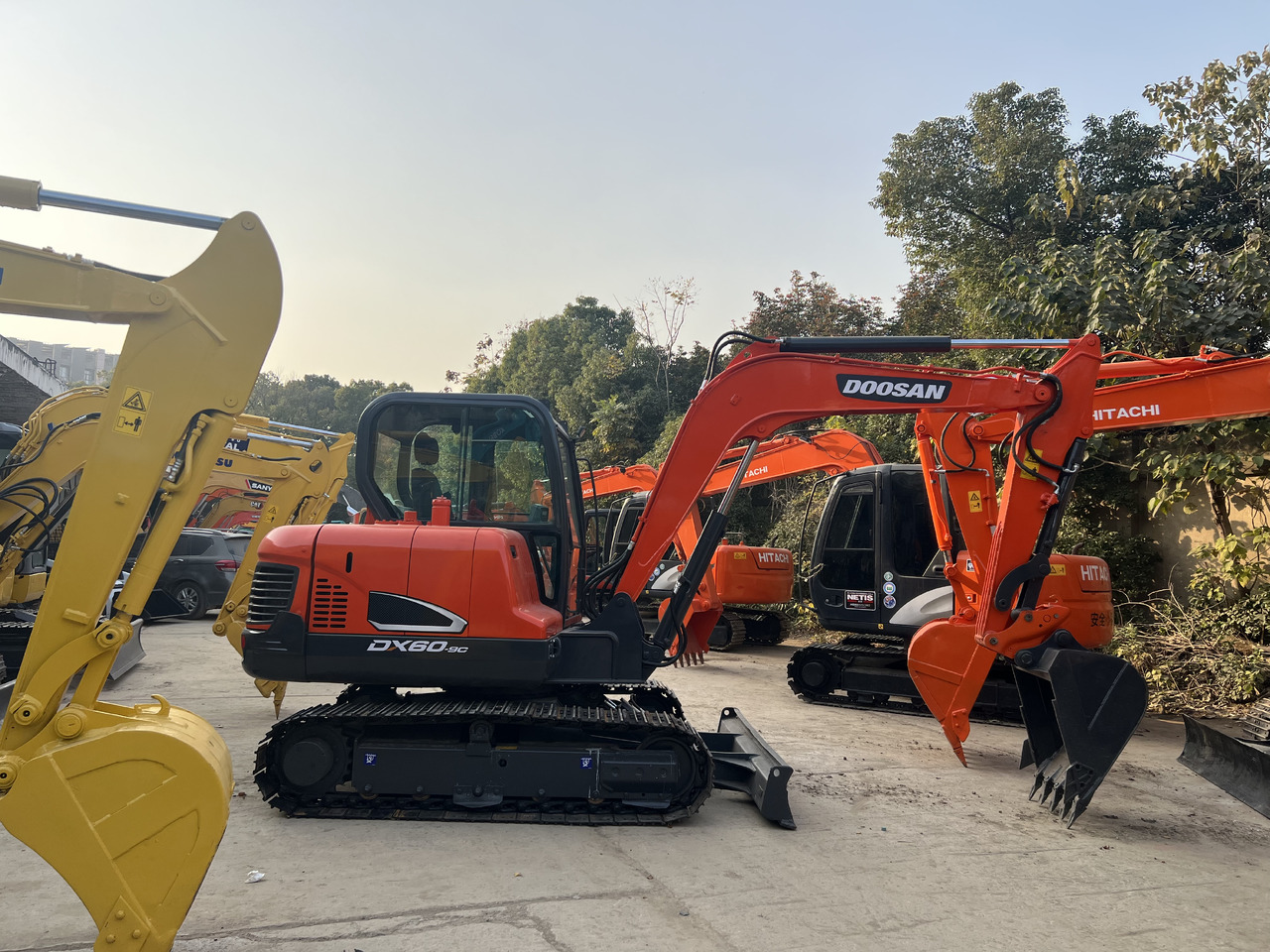 DOOSAN DX 60 Mini excavator - Mini excavator: picture 3 DOOSAN DX 60 Mini excavator - Mini excavator: picture 3