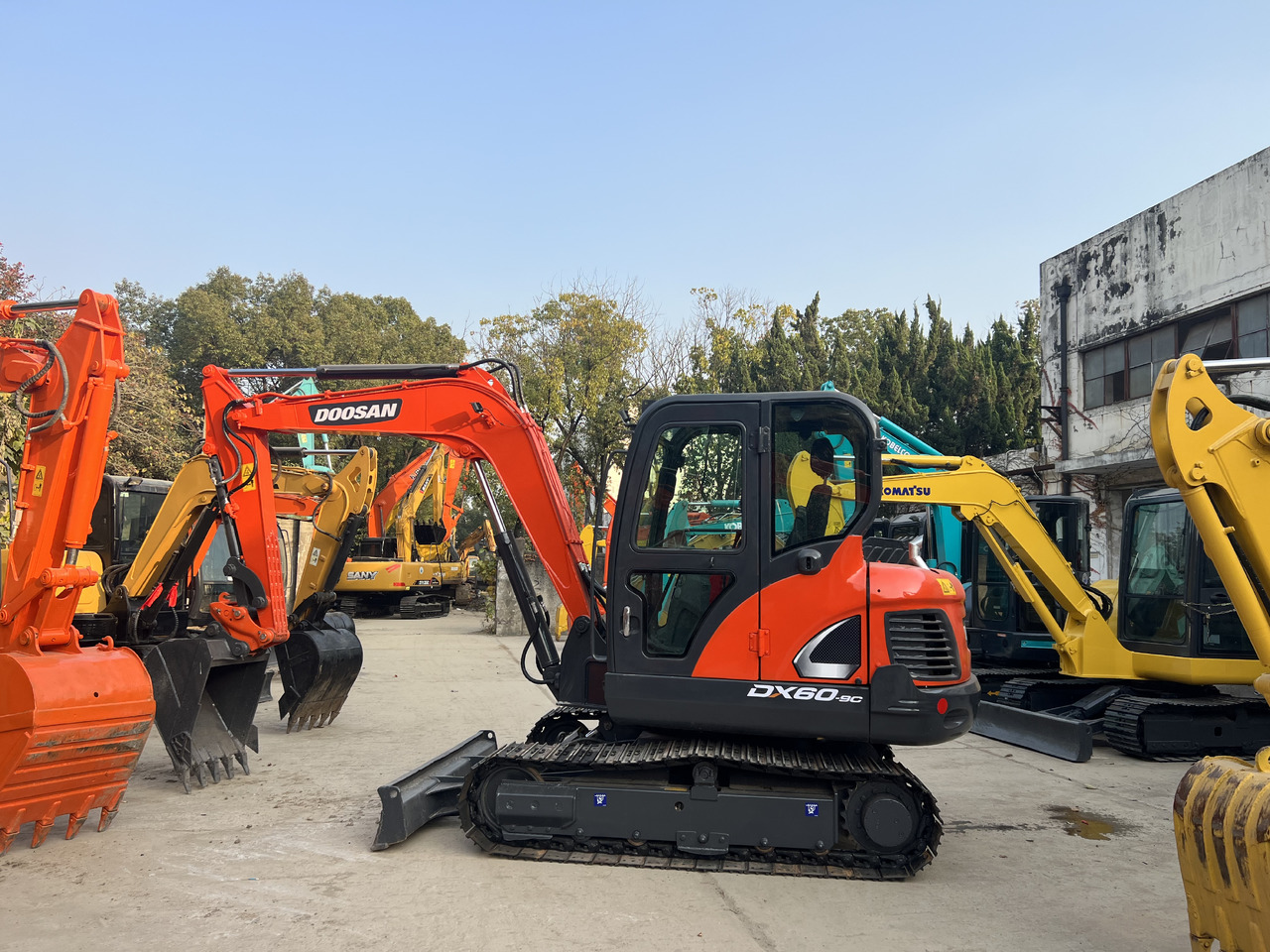 DOOSAN DX 60 Mini excavator - Mini excavator: picture 1 DOOSAN DX 60 Mini excavator - Mini excavator: picture 1