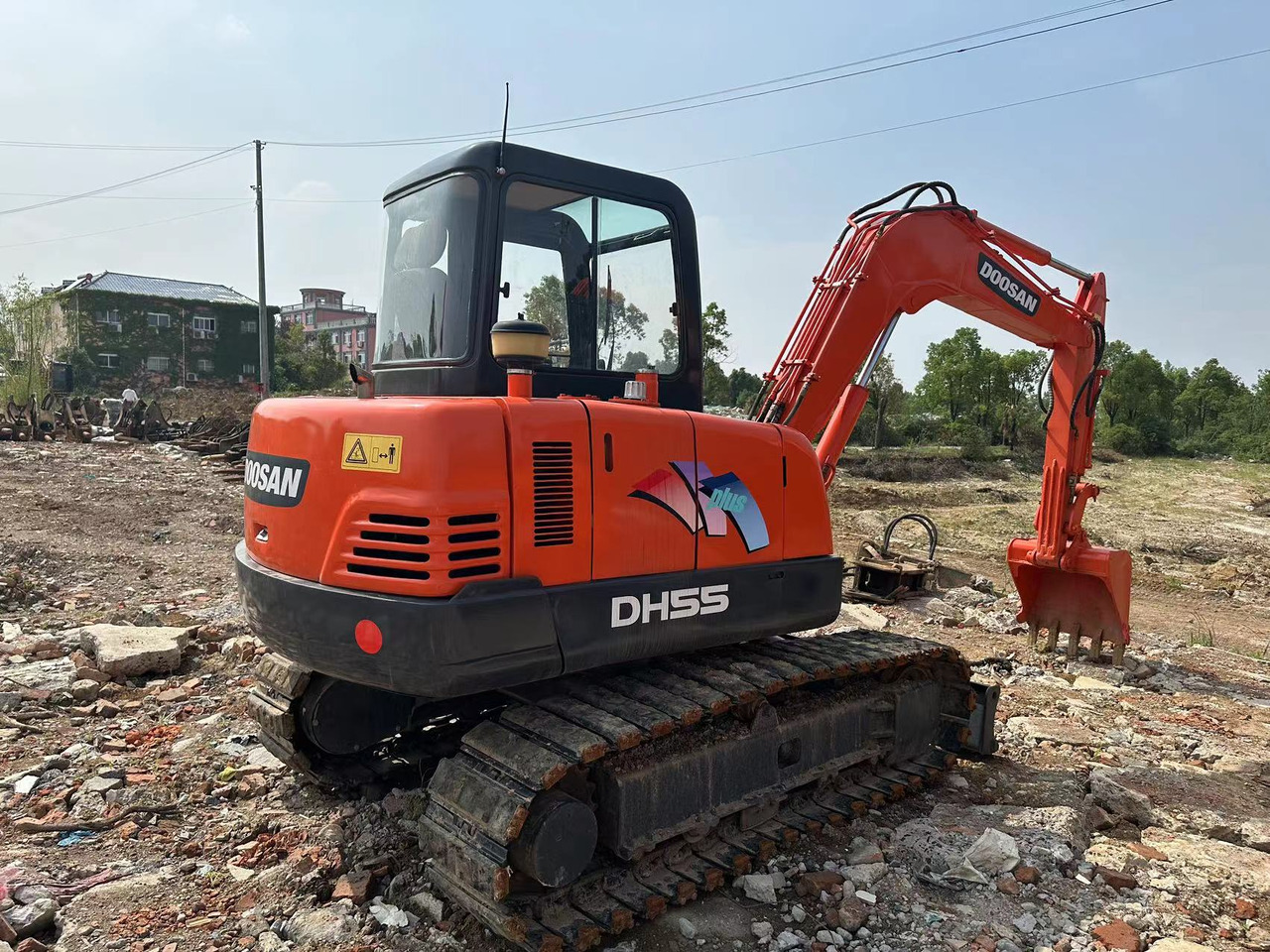 Mini excavator Doosan DH55 Mini Excavator Click for Discount: picture 9 Mini excavator Doosan DH55 Mini Excavator Click for Discount: picture 9