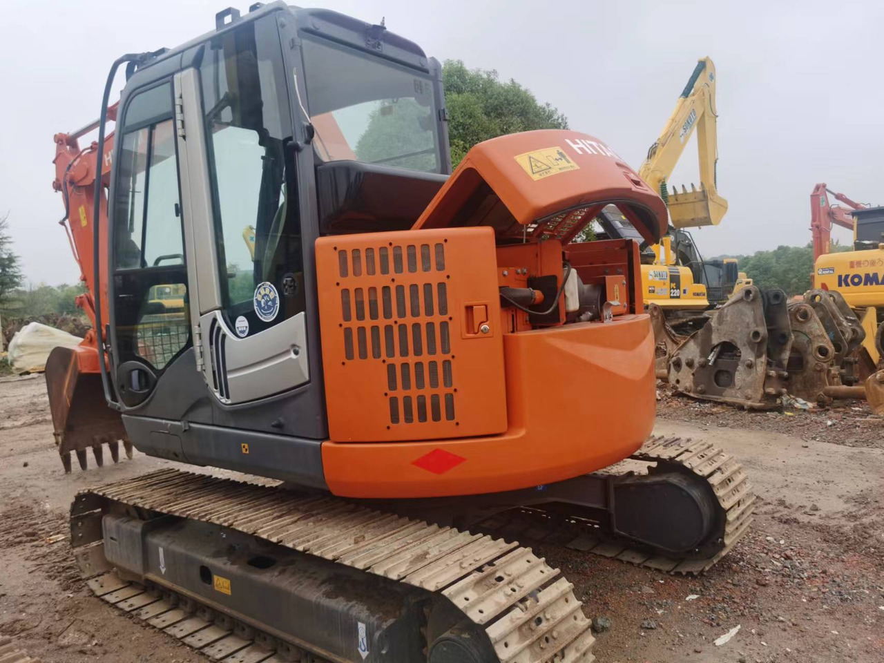 HITACHI ZX75US - Crawler excavator: picture 2 HITACHI ZX75US - Crawler excavator: picture 2