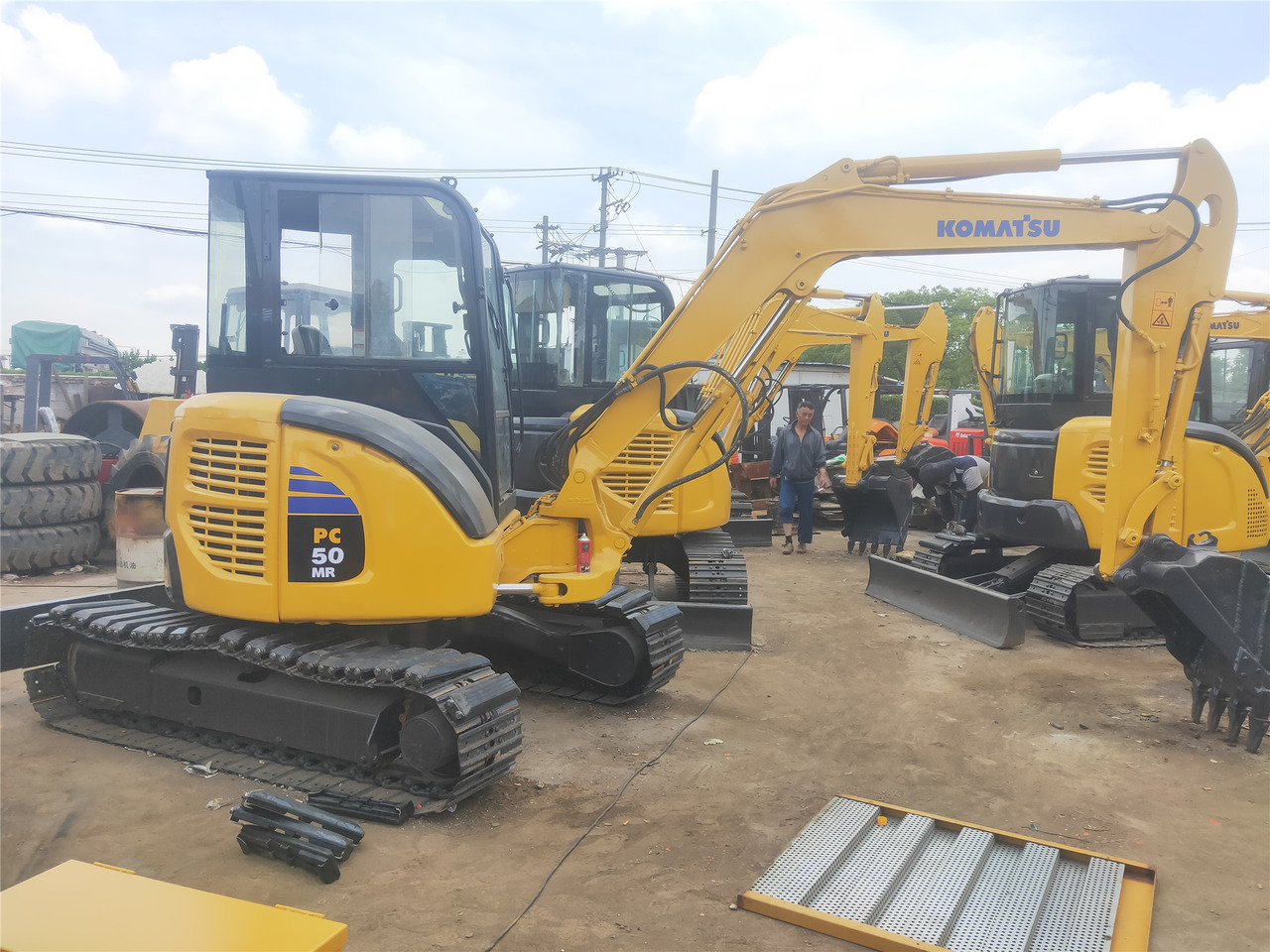 KOMATSU Mini Excavator PC50MR - Mini excavator: picture 1 KOMATSU Mini Excavator PC50MR - Mini excavator: picture 1