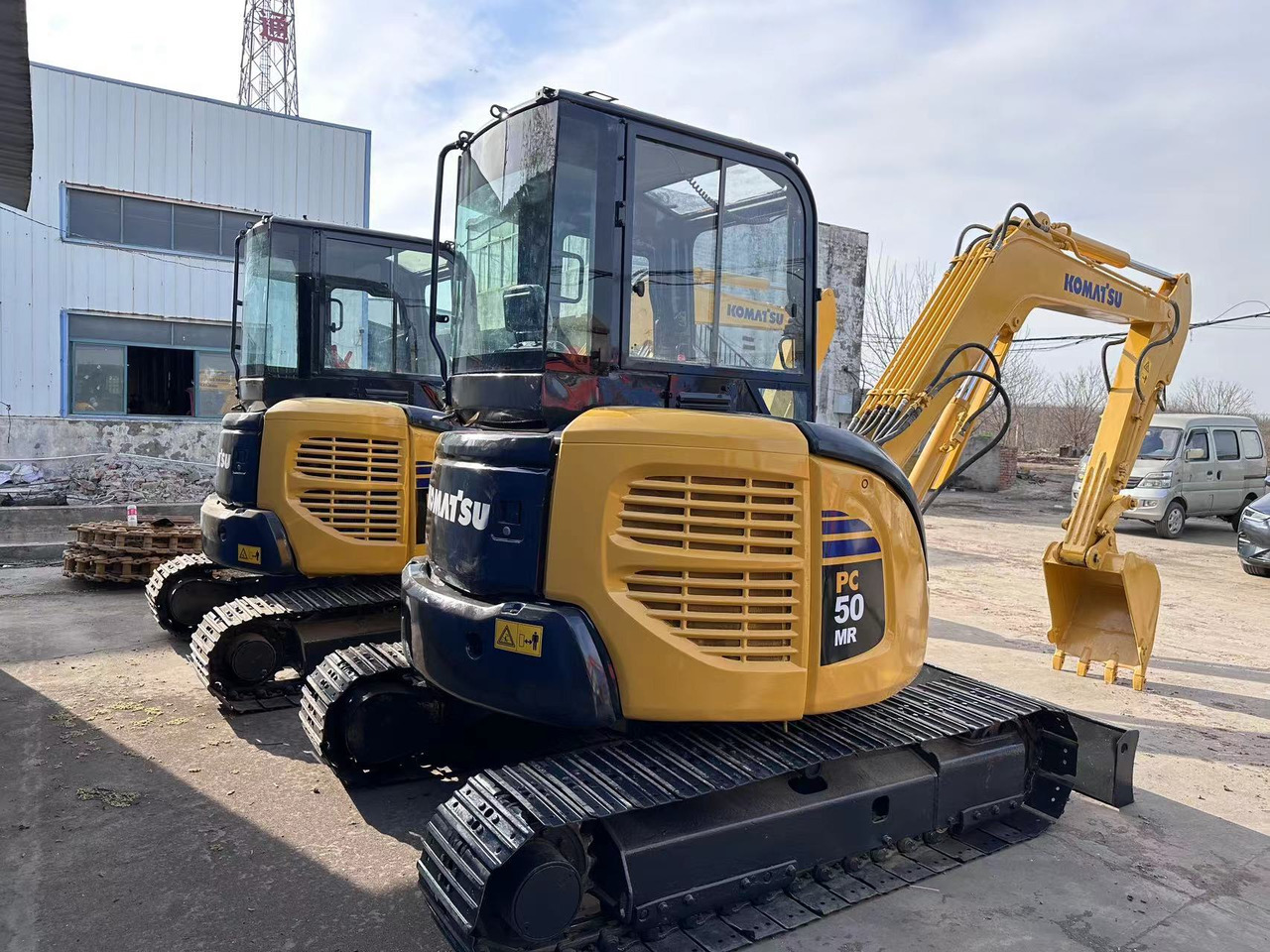 Komatsu PC50 - Crawler excavator: picture 3 Komatsu PC50 - Crawler excavator: picture 3