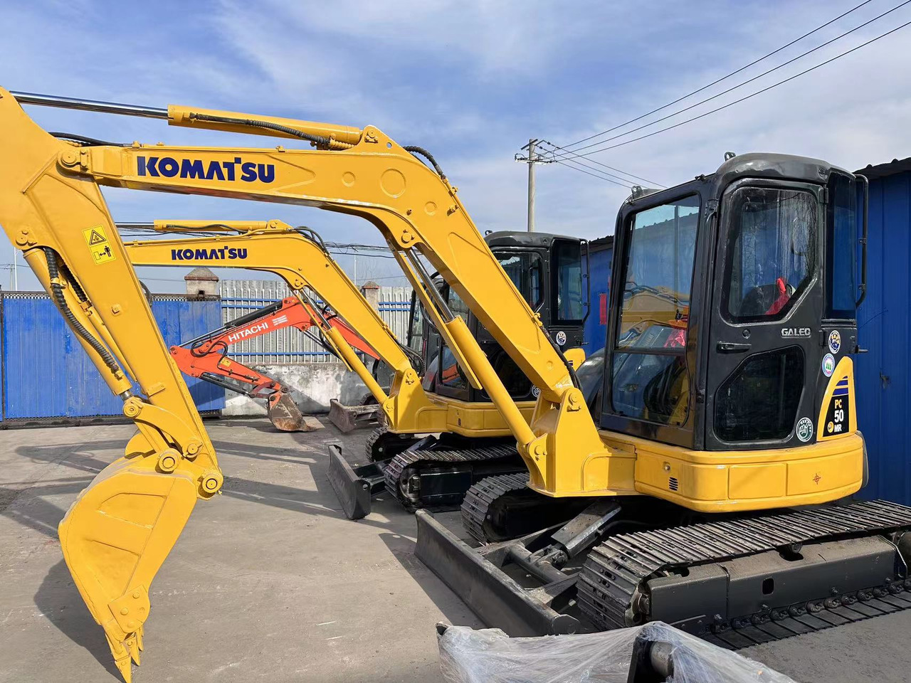 Komatsu PC50 - Crawler excavator: picture 2 Komatsu PC50 - Crawler excavator: picture 2
