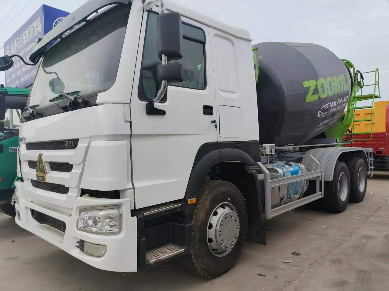 SINOTRUK HOWO 371 CLICK HERE FOR DISCOUNT - Concrete mixer truck: picture 2 SINOTRUK HOWO 371 CLICK HERE FOR DISCOUNT - Concrete mixer truck: picture 2
