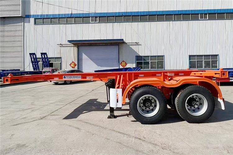 TITAN 2 Axle 20ft Container Chassis Trailer for Sale In Jamaica - Chassis semi-trailer: picture 3 TITAN 2 Axle 20ft Container Chassis Trailer for Sale In Jamaica - Chassis semi-trailer: picture 3