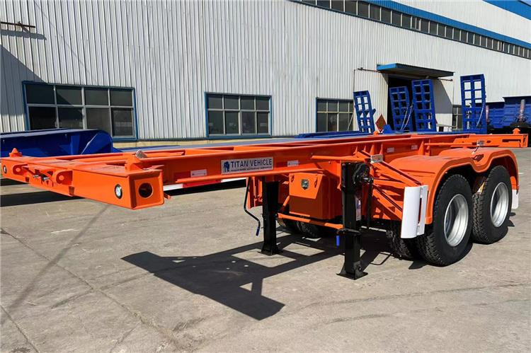 TITAN 2 Axle 20ft Container Chassis Trailer for Sale In Jamaica - Chassis semi-trailer: picture 1 TITAN 2 Axle 20ft Container Chassis Trailer for Sale In Jamaica - Chassis semi-trailer: picture 1