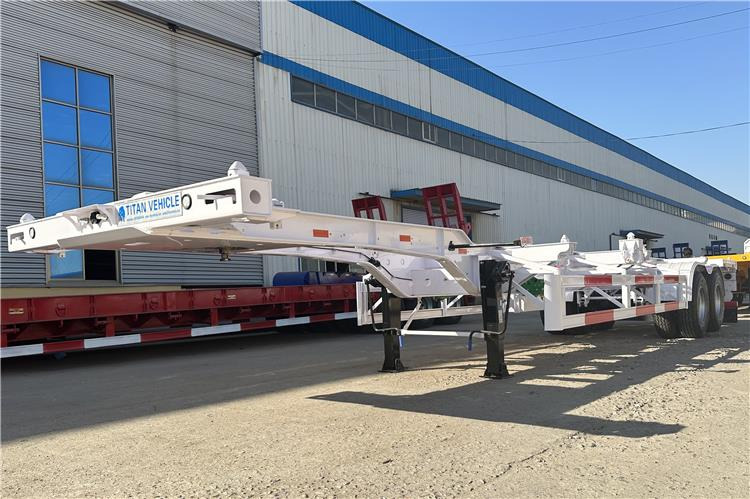 TITAN 2 Axle 40ft Container Transport Trailer for Sale In Nigeria - Chassis semi-trailer: picture 2 TITAN 2 Axle 40ft Container Transport Trailer for Sale In Nigeria - Chassis semi-trailer: picture 2