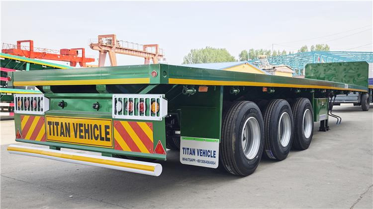 TITAN 2025 New 3 Axle Flatbed Trailer for Sale In Guyana - Chassis semi-trailer: picture 3 TITAN 2025 New 3 Axle Flatbed Trailer for Sale In Guyana - Chassis semi-trailer: picture 3