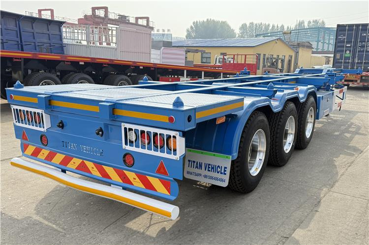 TITAN 3 Axle 40 foot Container Trailer for Sale In Senegal - Chassis semi-trailer: picture 4 TITAN 3 Axle 40 foot Container Trailer for Sale In Senegal - Chassis semi-trailer: picture 4