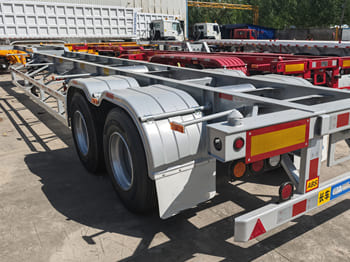 TITAN Container Semi Skeletal Trailer for Sale in Zambia - Chassis semi-trailer: picture 1 TITAN Container Semi Skeletal Trailer for Sale in Zambia - Chassis semi-trailer: picture 1