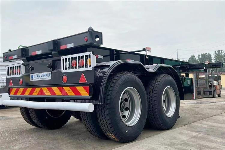 TITAN In Stock 20 ft Shipping Container Trailer for Sale In Ghana - Chassis semi-trailer: picture 4 TITAN In Stock 20 ft Shipping Container Trailer for Sale In Ghana - Chassis semi-trailer: picture 4