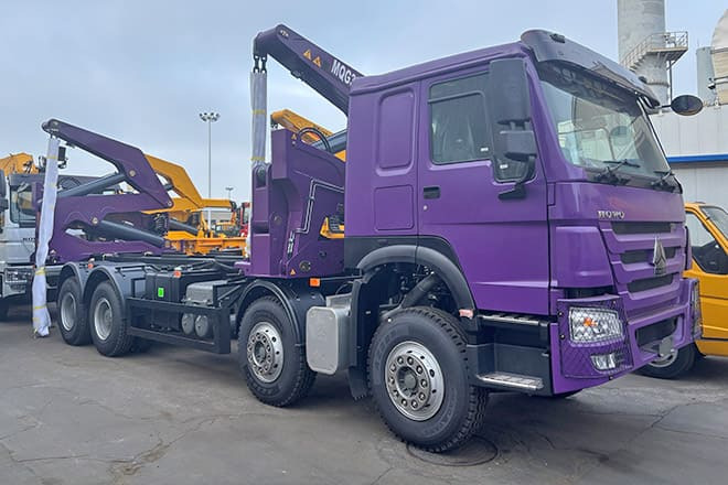 XCMG 37 Ton Container Side Lifter Truck for Sale in Kiribati - Container transporter/ Swap body truck: picture 5 XCMG 37 Ton Container Side Lifter Truck for Sale in Kiribati - Container transporter/ Swap body truck: picture 5