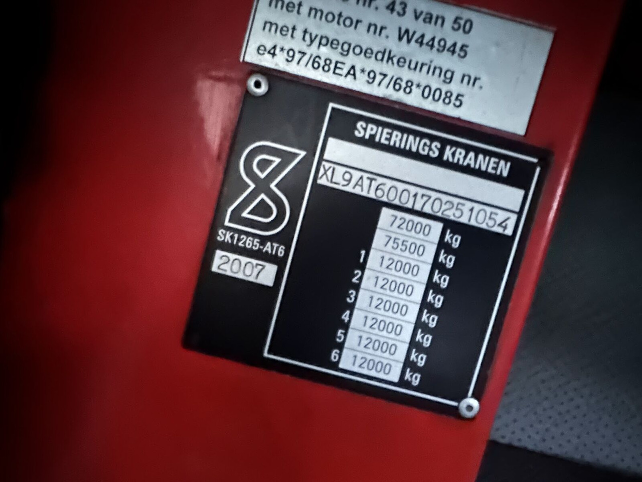 All terrain crane Spierings spierings SK 1265 AT6: picture 10 All terrain crane Spierings spierings SK 1265 AT6: picture 10