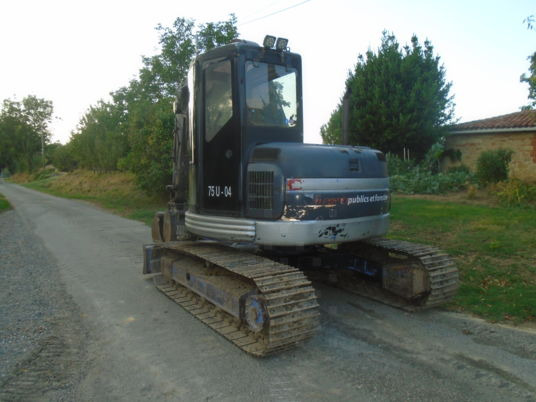 Hitachi ex75-3 - Mini excavator: picture 3 Hitachi ex75-3 - Mini excavator: picture 3