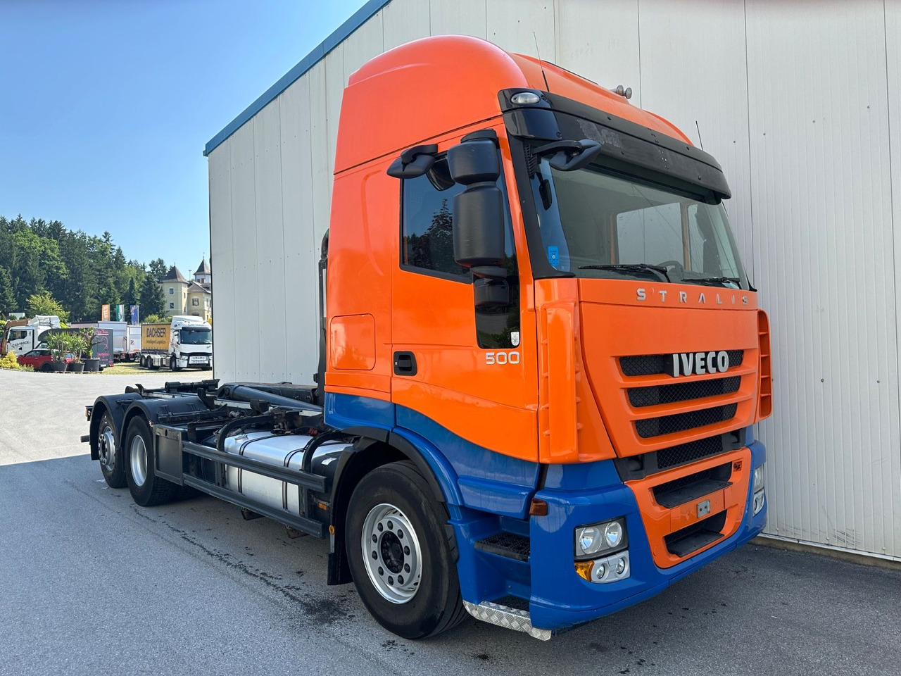 Iveco Stralis 500EEV 20T Meiller Lenkachse Retarder - Hook lift truck: picture 2 Iveco Stralis 500EEV 20T Meiller Lenkachse Retarder - Hook lift truck: picture 2
