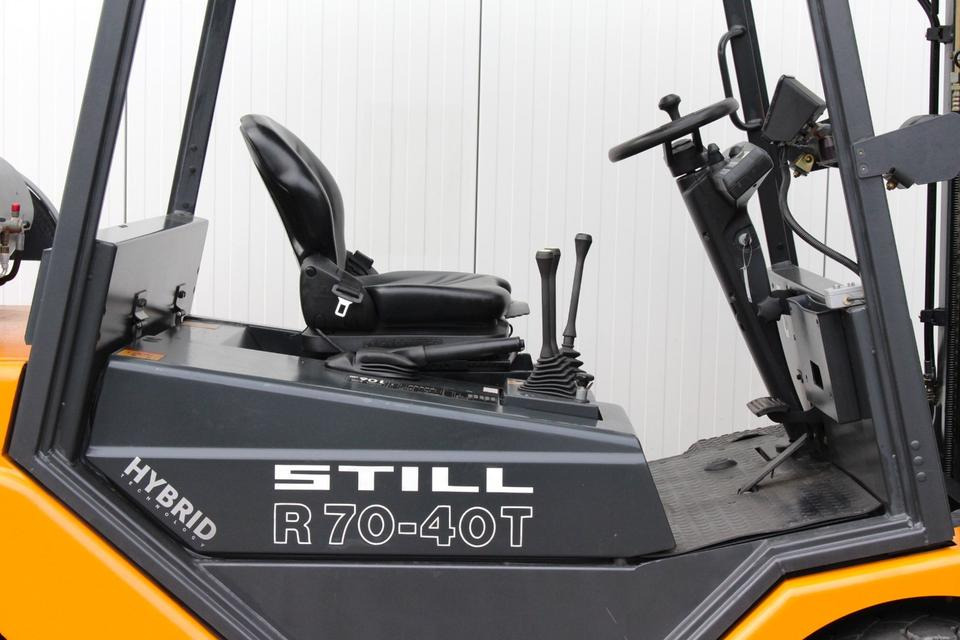 LPG forklift STILL R70-40T Gas  Triplex 4t Klammergabel: picture 9