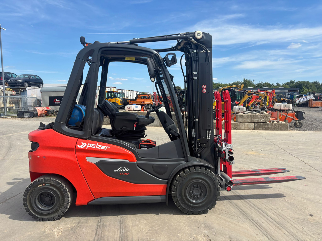 LINDE H30T-01 - LPG forklift: picture 2 LINDE H30T-01 - LPG forklift: picture 2