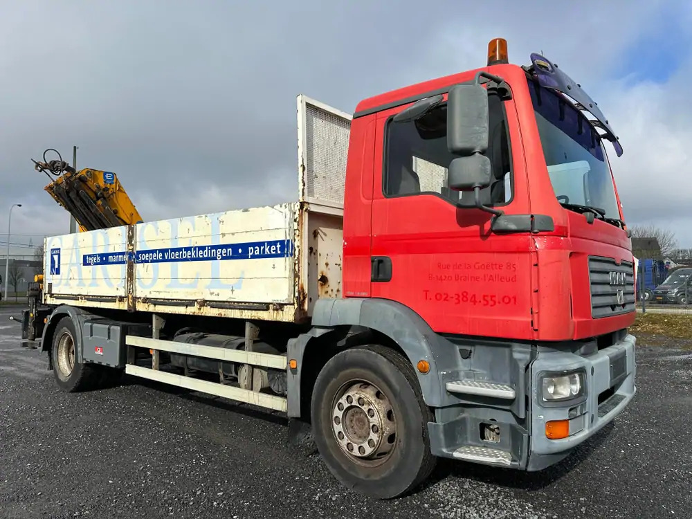 MAN TGM 18.280 *202000 km*Grue EFFER type 120 3 S*PREMIER PROPRIO - Crane truck, Dropside/ Flatbed truck: picture 4 MAN TGM 18.280 *202000 km*Grue EFFER type 120 3 S*PREMIER PROPRIO - Crane truck, Dropside/ Flatbed truck: picture 4