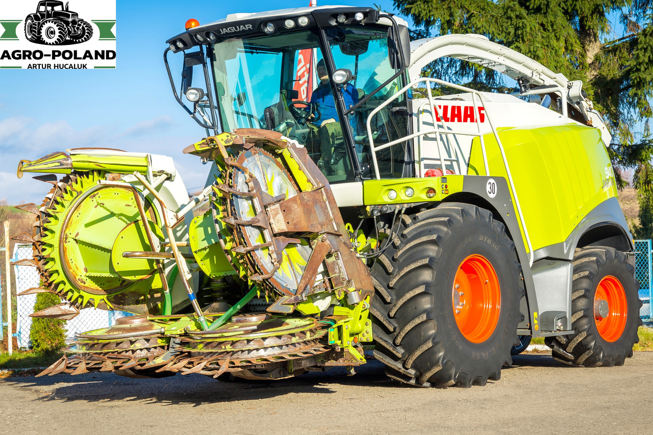 CLAAS JAGUAR 940 - 2014 ROK - 4X4 + ORBIS 600 + PU 300 - Forage harvester: picture 1 CLAAS JAGUAR 940 - 2014 ROK - 4X4 + ORBIS 600 + PU 300 - Forage harvester: picture 1