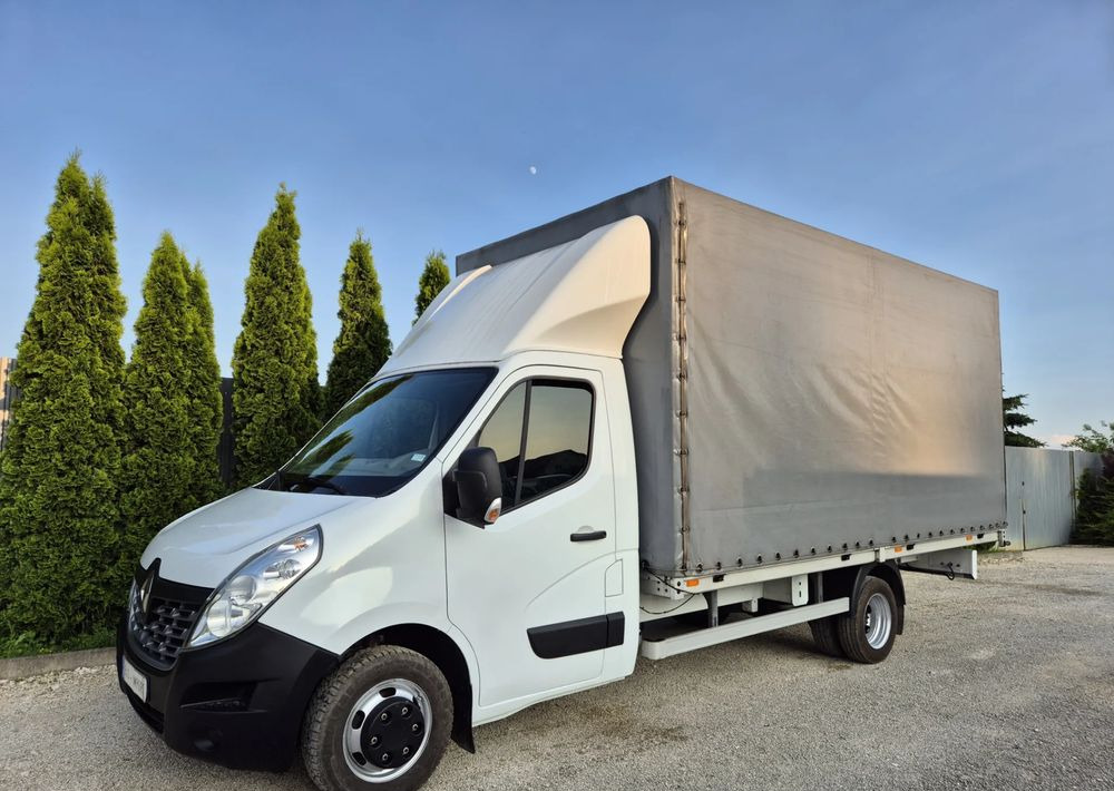 Renault Master 2.3 Plandeka 10 palet Bliźniaki - Flatbed van: picture 2 Renault Master 2.3 Plandeka 10 palet Bliźniaki - Flatbed van: picture 2
