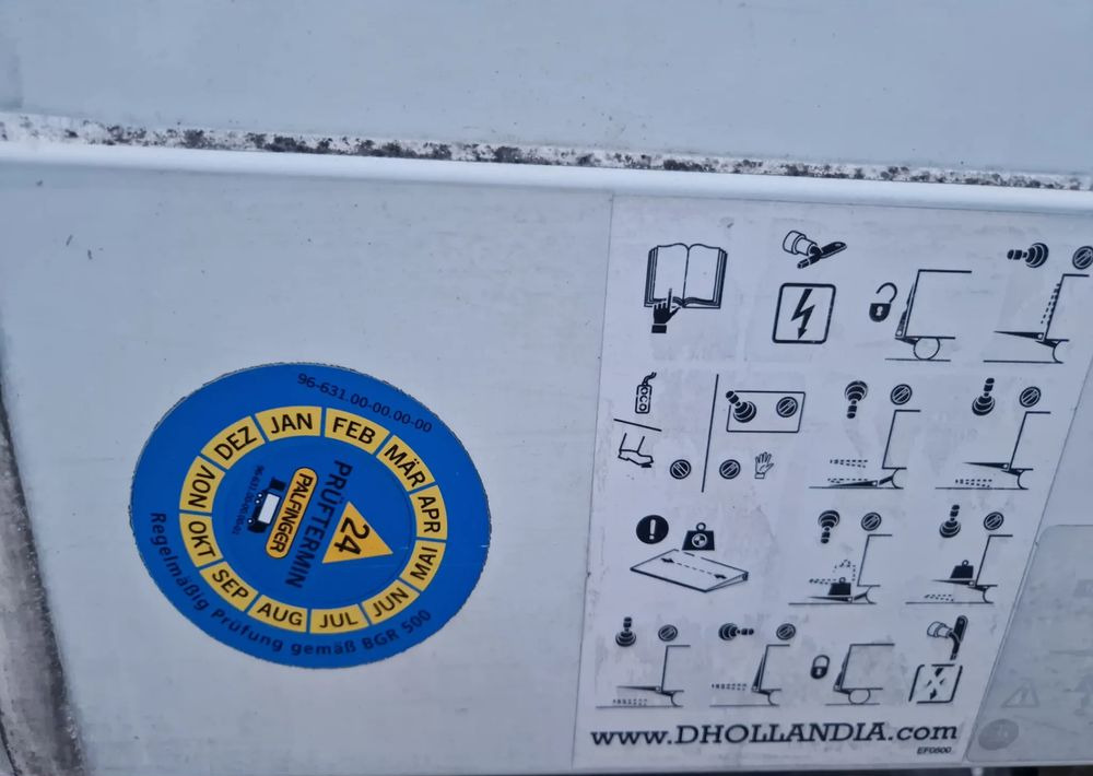 Winda Dhollandia 1000Kg 2019 rok, jak nowa, podest 248cm szeroki wysoki 180cm. Stan idealny! - Tail lift: picture 4 Winda Dhollandia 1000Kg 2019 rok, jak nowa, podest 248cm szeroki wysoki 180cm. Stan idealny! - Tail lift: picture 4